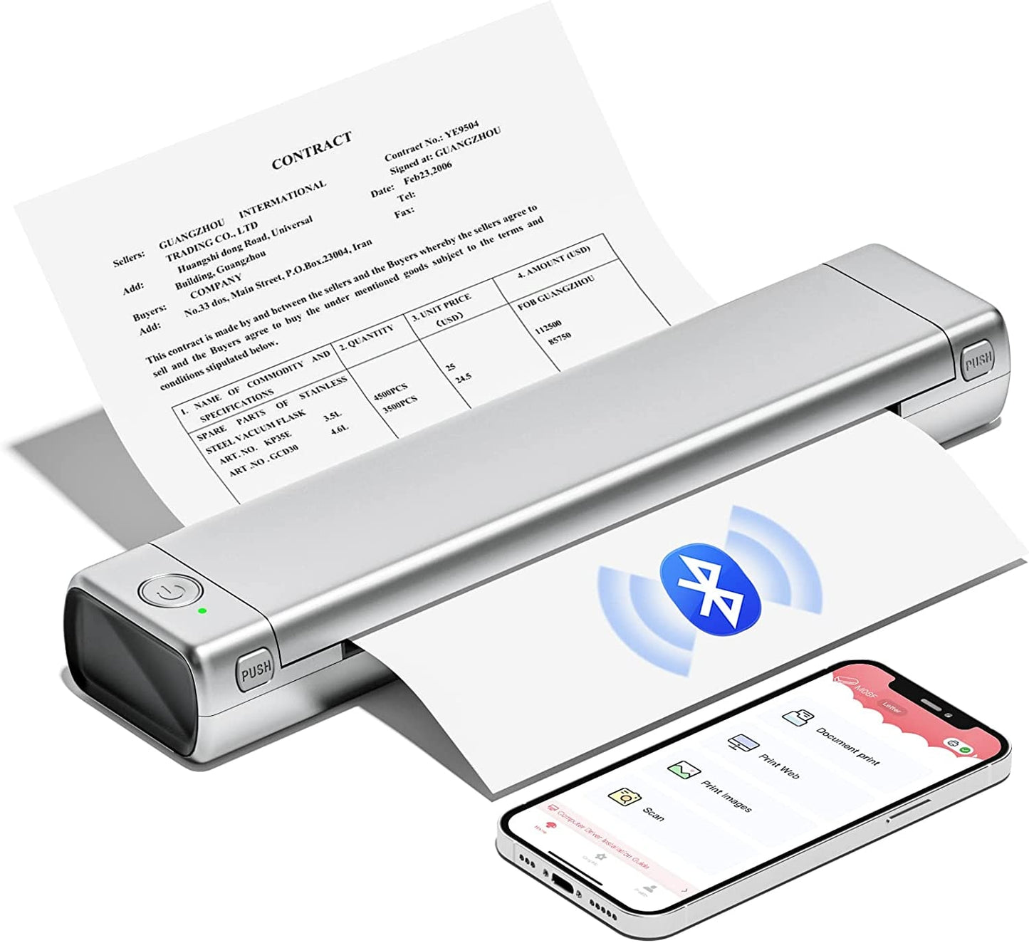 Mobiele Thermische A4 Printer